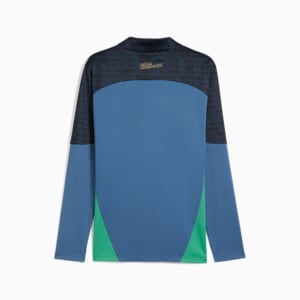 Camiseta con cierre de un cuarto "BNA" de PUMA x NEYMAR JR para hombre, Blue Horizon-Marine Blue, extralarge